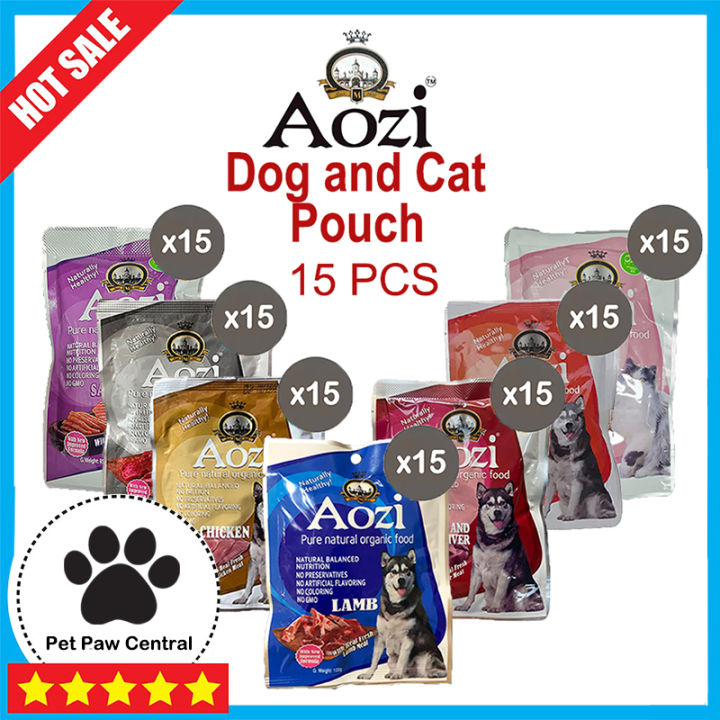 Aozi Wet Food Pouch Set of 15 100g Lazada PH