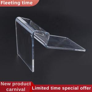 Fleeting time Clear Plastic transparent Stand Shelf Window Counter Display Showcase