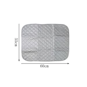 GIGBM Protective Ironing Mat Cotton Heat Resistance Ironing Board Foldable Thickened Ironing Pad Washer Dryer