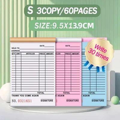Carbonized Resibo Receipt Wholesale With CarbonDuplicate Receipt Sold Business Delivery Note