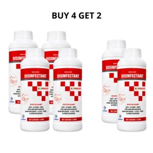 Nanosilver Farm Disinfectant 1L for Pig Farm Swine Pen Cleaning Odor & Germ Control