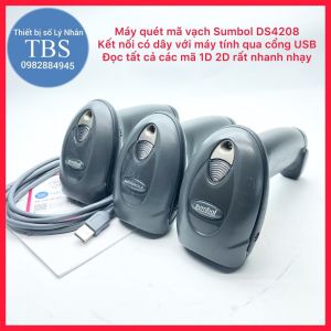 Máy quét mã vạch Symbol DS4208 quét các mã vạch 1D 2D
