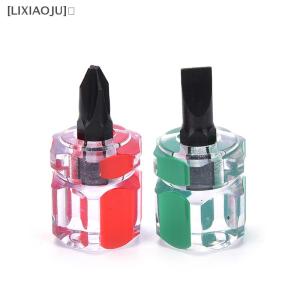 [LIXIAOJU] 2pcs Mini Screwdriver Mini Screw Driver Short Small Split Repair Tools Kit Set