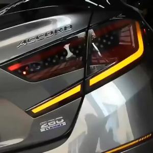 LED Tail Light Assembly for 10th Gen Honda Accord RGB Rear Bumper Trunk Lamp