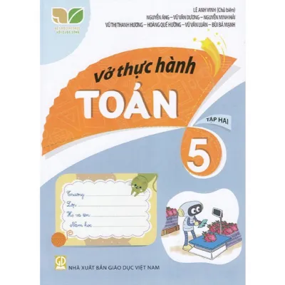 Sách - Vở thực hành Toán 5 tập 2(Kết nối tri thức với cuộc sống)