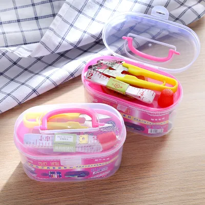 ESA Set Alat Jahit Peralatan Perlengkapan Jahit Benang Jarum Lengkap Sewing Box Kit