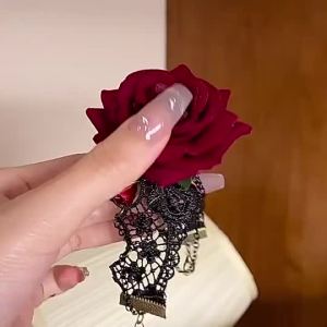 Rose-Shaped celet for Womens Fashionable Hand Accessories