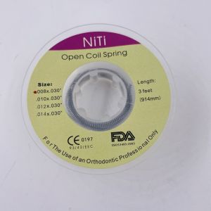 NiTi Open Coil Spring Dental Used