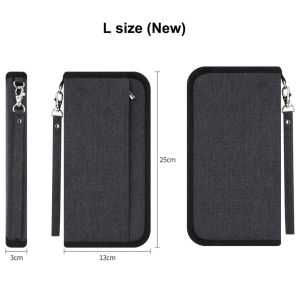 Huife Multifunction Travel Document Storage Bag Organizer Wallet Passport ID Card Holder Ticket Credit Card Bag Case Travel Bag