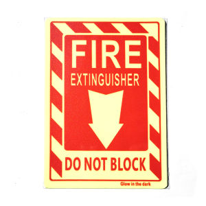 Stiker APAR Pemadam Api 13x18 Cm Sign Tanda APAR Stiker Fire Extinguisher Warning Sign Glow