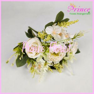 Bunga Camelia Cabang 5 - bunga Kain artificial Imitasi untuk dekorasi cafe dekorasi kamar dekorasi rumah dan dekorasi pelaminan atau dekorasi wedding premium termurah artifisial palsu kain Import