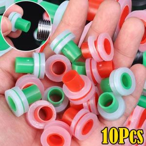JURHOMIE 10PCS Free Tape Faucet PPR Pipe Plugs Prevent Dripping Leak-Proof Silicone Washers Convenient Triangle Valve Sealed Ring Faucet Accessory