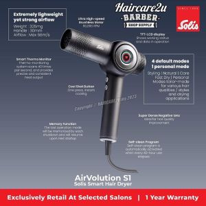 Solis 930 Pro Smart AIRVOLUTION S1 Hair Dryer