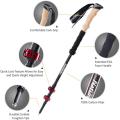 Naturehike FAR WIND Series Carbon Fiber Trekking Pole Telescopic Cork Handle Stick Trek Walking Light Weight Walk Rod Pole Men Woman Folding Equipment. 