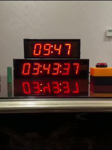 Electronic Timer Basketball Game Reminder Exam Rechargeable Double-Sided Hand Clap Voice Electronic Clock