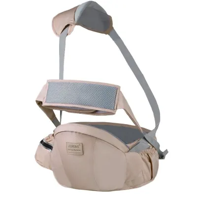 HamshMoc Baby Hipseat Carrier Ergonomic Soft Seat for Newborn 0 36 Months Infant Boy Girl Easy Adjustable Baby Sling for Sleeping Kangaroo Carry