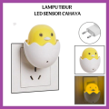 Lampu Tidur LED Telur Ayam Sensor Cahaya Dekorasi Kamar Night Light Lamp Chicken Egg Bebek Duck Unik. 