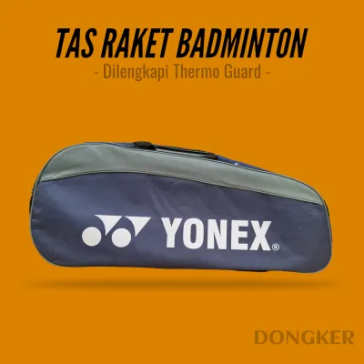 Tas Raket Badminton 2 Resleting Thermoguard