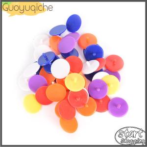【Guoyuqiche】 50X Plastic Golf Ball mark Position Markers Diameter 24mm Golf Accessories