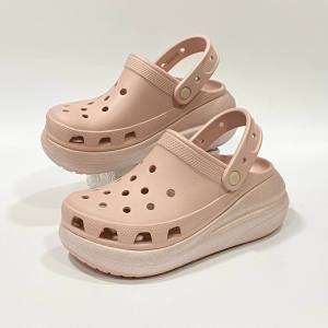 crocs classic crush clog ผู้หญิงเพิ่มความสูง 6 ซม นุ่มด้านล่างหนาจัดส่งในไทยราคาถูกงาน เทียบแท้