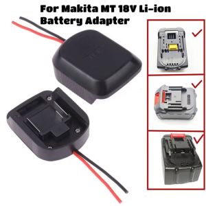 CHLOCH Ổ cắm ba chân Bộ chuyển đổi pin Li-ion có cáp 18V Bộ chuyển đổi đầu ra cho mán điện Di động Bộ chuyển đổi xả cho mán vuông điện 18V Li-ion BL1830 BL1840 BL1850