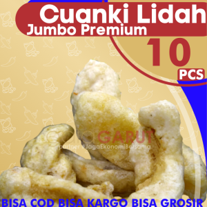 Cuanki LIDAH PREMIUM jumbo isi 10pcs by GG