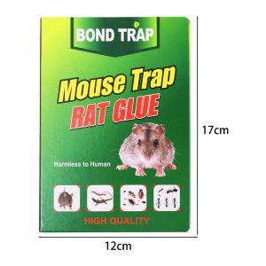 20/10 ชิ้น กับดักหนูและหนูเหนียวขนาดใหญ่พิเศษ / กระดานกาวเหนียวพิเศษ / กับดักเหยื่อกระดานกาวเหนียวปลอดสารพิษ