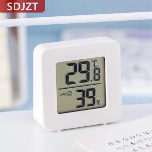 [COD] SDJZT เครื่องวัดอุณหภูมิในบ้านแบบมีความแม่นยำขนาดเล็กเครื่องวัดอุณหภูมิในร่มแบบดิจิตอลจอแอลซีดีมาตรวัดความชื้นมาตรวัดความชื้น