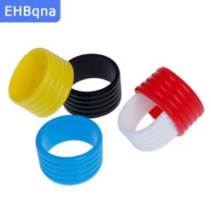 [COD] EHBqna SPORTS วงแหวนยางด้ามจับยืดได้4ชิ้นด้ามจับไม้เทนนิสยืดได้