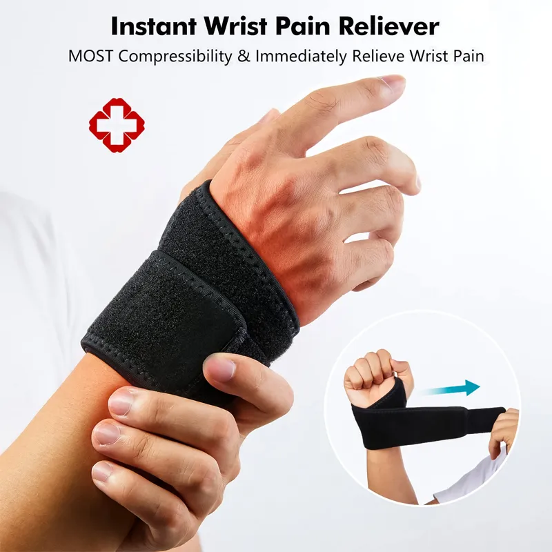 1pc Wrist Brace Comfortable Adjustable Wrist Support Suitable For