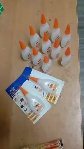 DEMAX Fast 502 Super Glue - 20 Gram ( 50 bottles ) Super Glue Wood Glue Gam Kuat