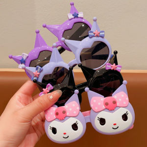 Kính Mát Hello Kitty Sanrio Kawaii Dễ Thương Kuromi My Melody Nơ Kính Bé Gái Chống Tia UV Sunglas Cho Trẻ Em Catoon Đồ Chơi Thời Trang Quà Tặng