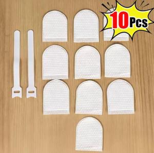 17 MILE 10/20/50Pcs Thickened Faucet Filter Cotton Universal Tap Water Filter Bag Anti-splash Sink Filter Cover With Fastening Straps