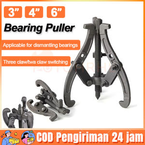 Treker 3 Kaki 3/4/6 Inch Gear Puller 3 Jaw Tracker Bearing Puller 3 Arm Kunci Treker Bearing Treker Magnet Alat Melepas Bearing