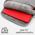 กระเป๋าใส่  iPad 9.7, 10.5, 11, 12.9  mini air pro ซองไอแพด ซองใส่โน๊ตบุ๊ค รุ่น TKS sleeve. 