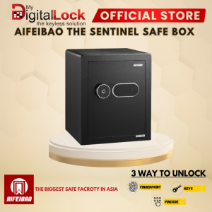 "AIFEIBAO Safe Box [ The sentinel safe ] upgrade vension - solid & bigger storerage office safe box safety box cabinet safe deposit safe box