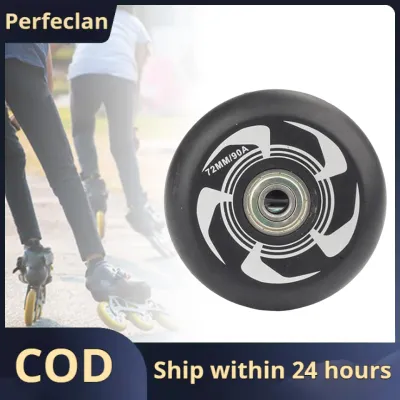 Inline Roller Skate Wheel Roller Skate Wheels 90A with Abec 9 Bearing for Skating Training Beginner Daily Sports Practice