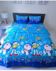 SPREI NEW KEROPPI PREMIUM UK 180X200 ANTI LUNTUR BERSUDUT KARET