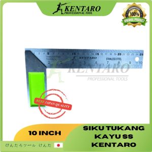 SIKU TUKANG BESI KAYU PENGGARIS 25CM HIJAU KENTARO JAPAN QUALITY