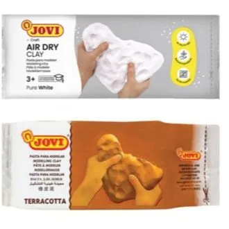 Jovi Air Dry Modelling Hardening Clay 500grams (Bundle of 2)