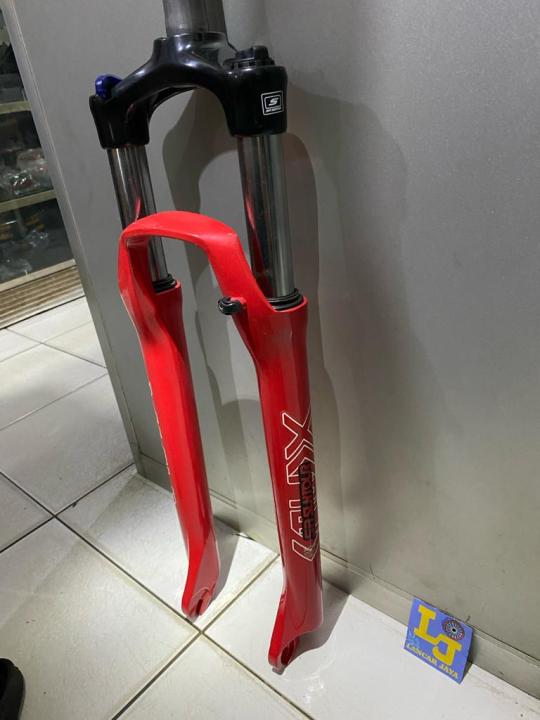 SRSuntour Fork XCM SF-15 TRAVEL 100 MM 29 Inch Alloy Red Lazada Indonesia