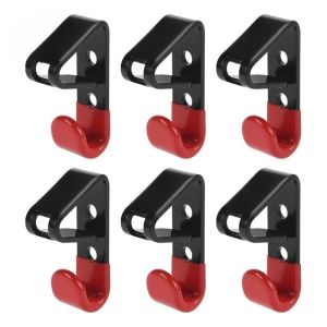 6Pcs Tire Wheel Rim Hub Hanging Metal Hook Holder Wall Mounted Racing Hook Shop Display Stand Rack