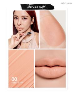 ลิปมินิแมท จูบไม่หลุด ลิปกระแต ตัวใหม่ล่าสุดฝาดำ KATHY AMREZ MINI MATTE LIGHT LIP