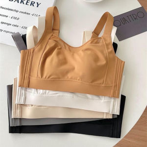 Large Breasts Appear Small Seamless Underwear For Women With Side Breasts Bunny Ear Cup Large Size Bra Thin Style