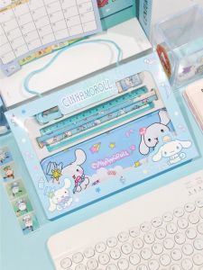 Kotak Pensil Anak Set 7 In 1 Stationery Hadiah Anak Sanrio / Alat Tulis Tempat Pencil / Alat Tulis Set Kotak Pensil Perlengkapan Alat Tulis