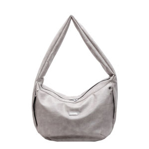 EchoBliss  กระเป๋าโท้ทความจุขนาดใหญ่หรูหราสำหรับผู้หญิงกระเป๋าสะพายดีไซน์เรียบง่ายทันสมัย