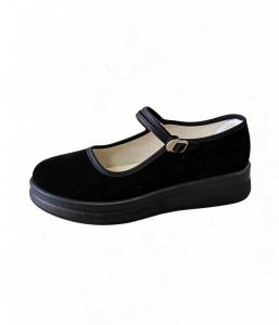 [Free Shipping] New Women’S Canvas Shoes Soft-Soled Suitable For Mothers For Use In Supermarkets Hotels Or As Work Shoes Flat Black Canvas Shoes Casual Shoes