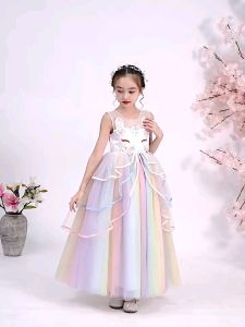 🦄 UNICORN4KIDS 🦄 ส่งผลิตภัณฑ์ชุดยูนิคอร์น ชุดโพนี่ สีรุ้ง สไตล์เจ้าหญิง no.u01