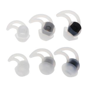 3 Pairs Ear Pads Earbuds Tips for BOSE QC30/QC20 Headphones Earhook Noise Isolation