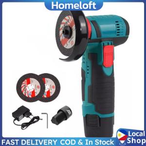 12V 3 Inch Brush Mini Angle Grinder 19500rpm Household Cutting Machine Polishing Machine Lithium Angle Grinder Filling Grinder